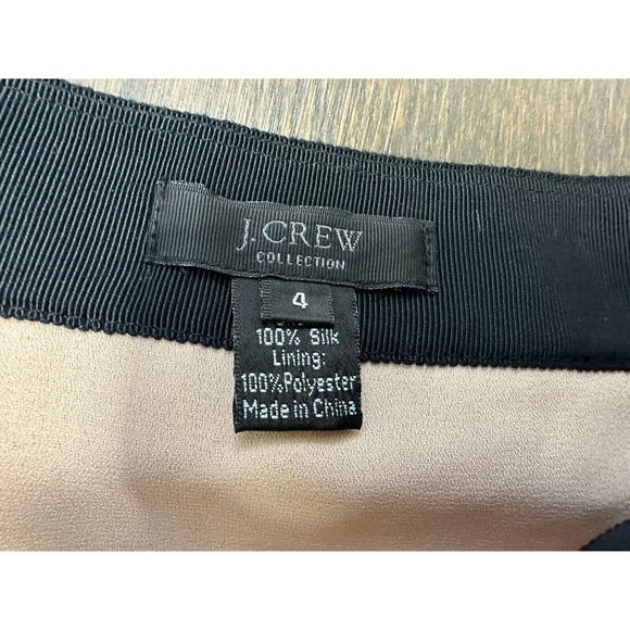 J Crew Collection Tiered Silk Tan Short Skirt~ 4 - Picture 3 of 4